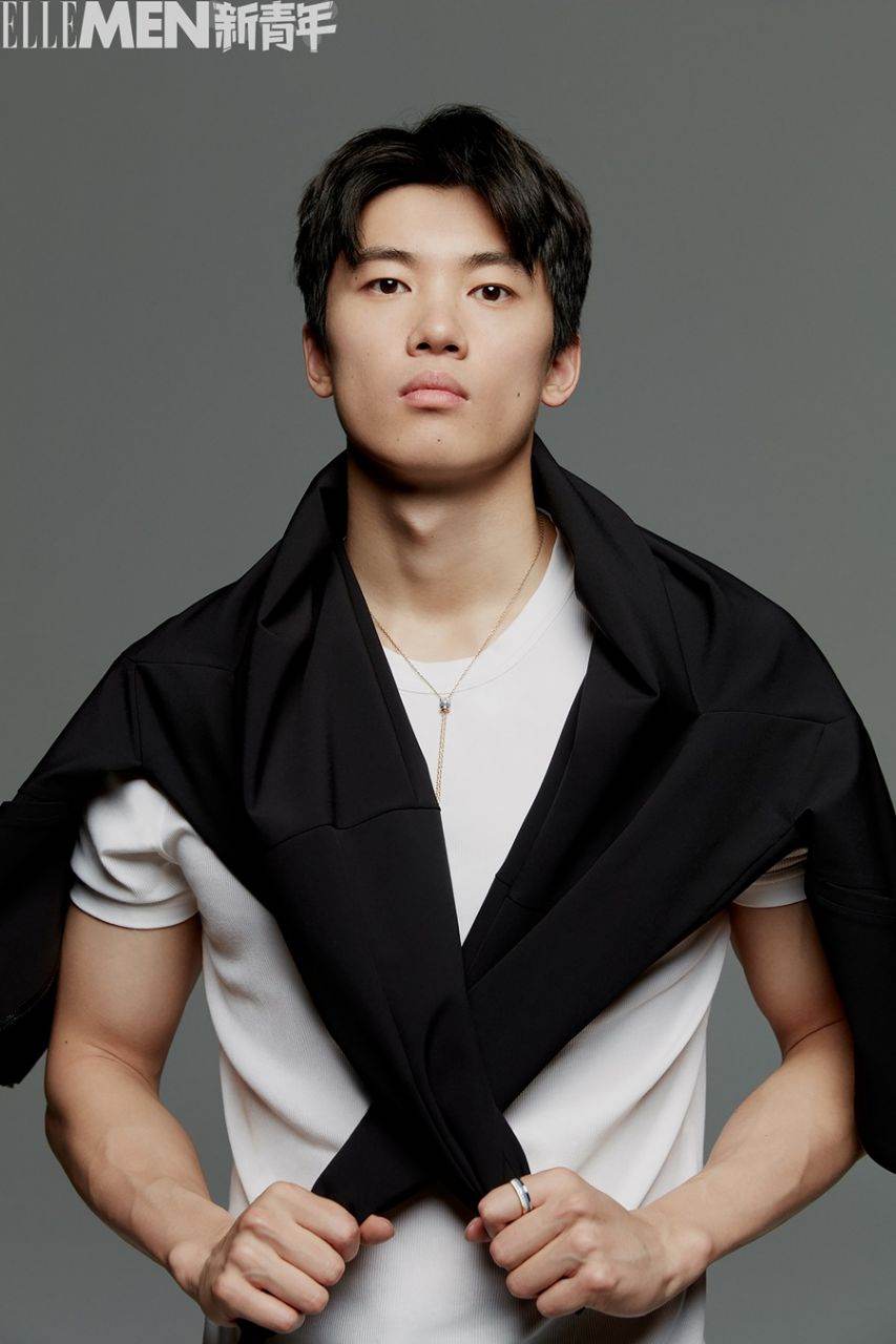 Wang Shun @ ELLEMEN Fresh China January 2022