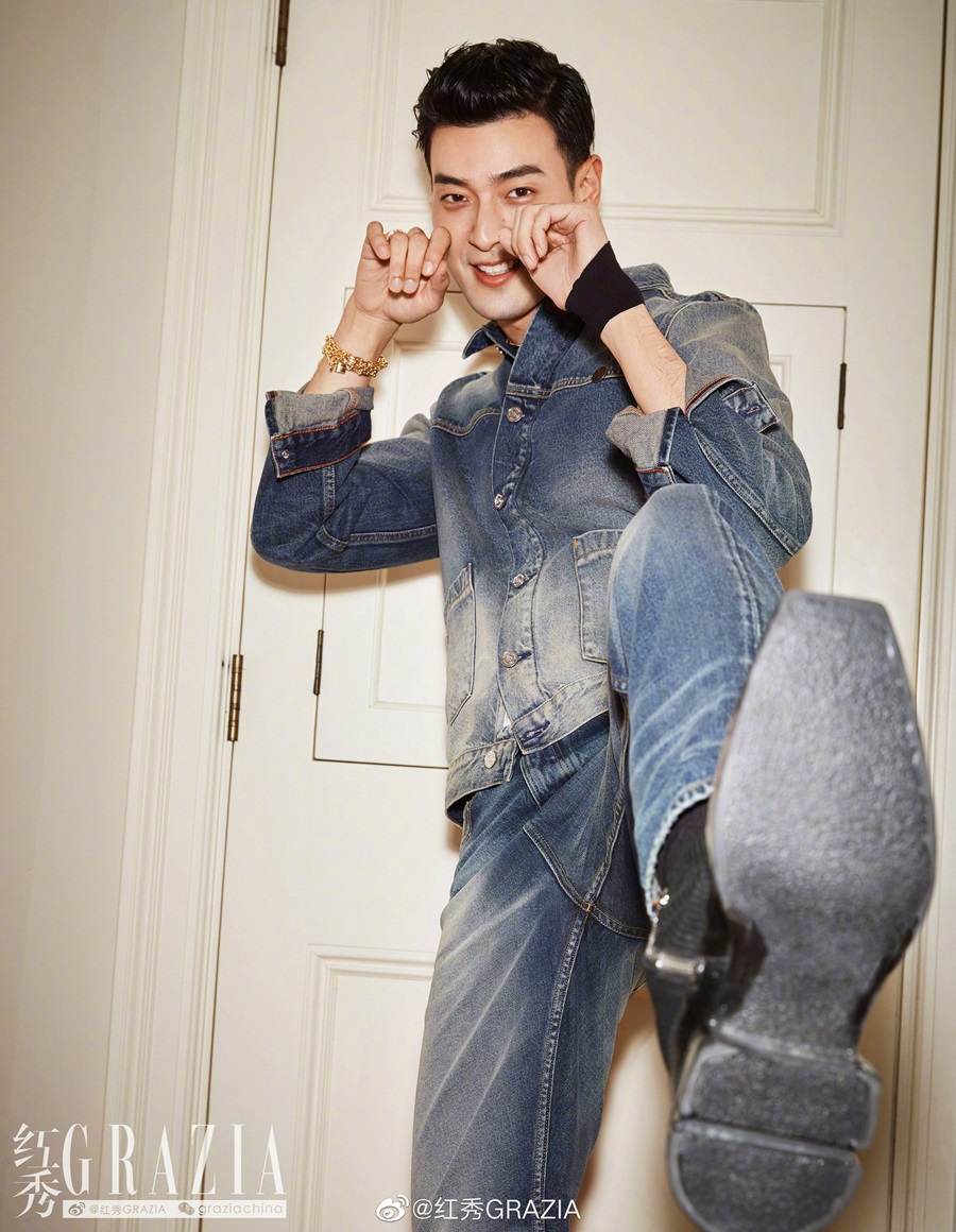 James Lee @ Grazia China December 2021