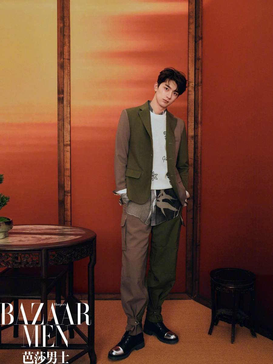 LinYi @ Harper’s Bazaar Men China January 2022