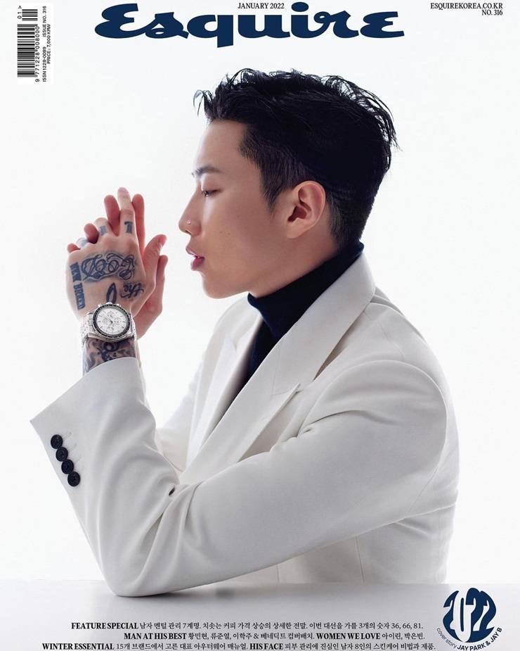 Jay Park & Jay B @ Esquire Korea January 2022