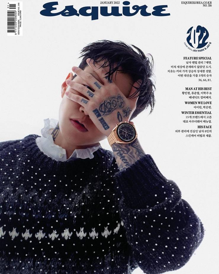 Jay Park & Jay B @ Esquire Korea January 2022