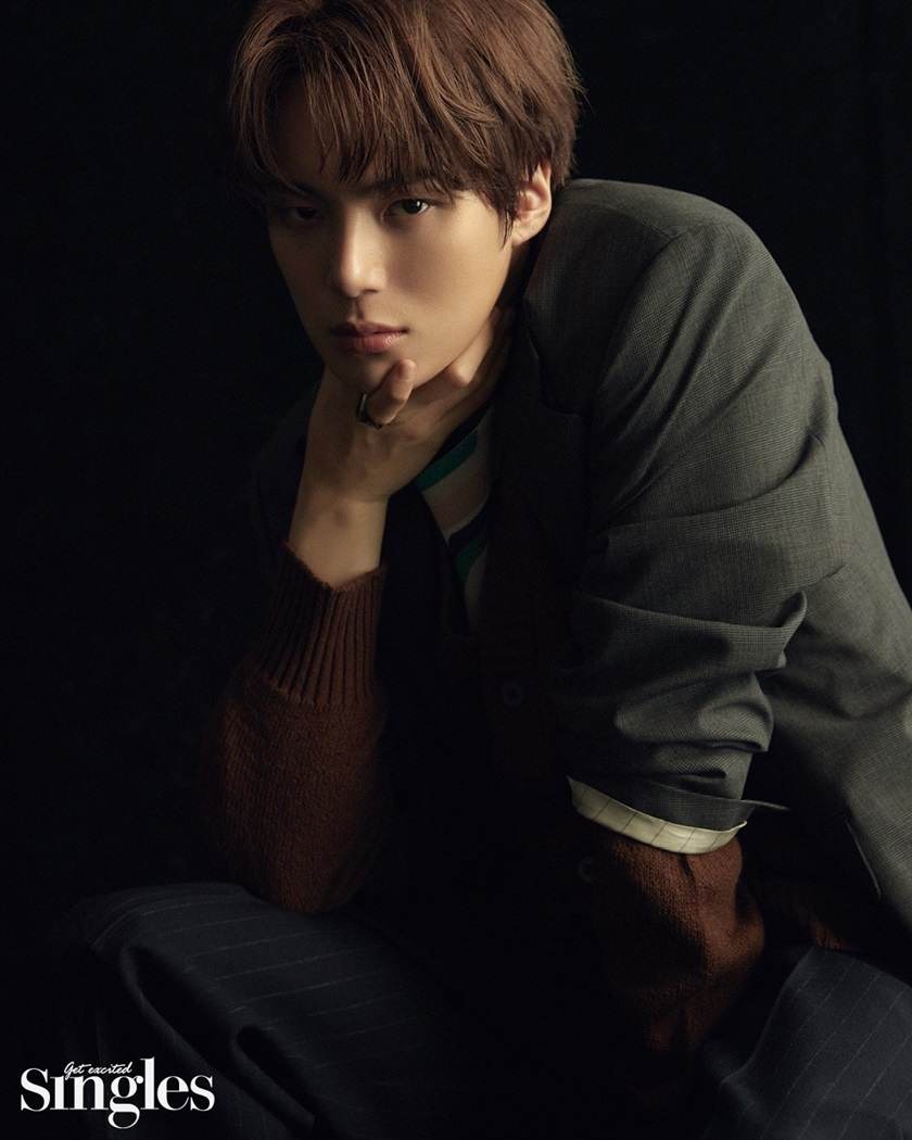 Minhyuk @ Singles Korea January 2022