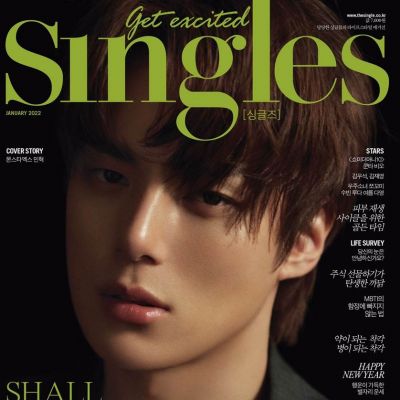 Minhyuk @ Singles Korea January 2022