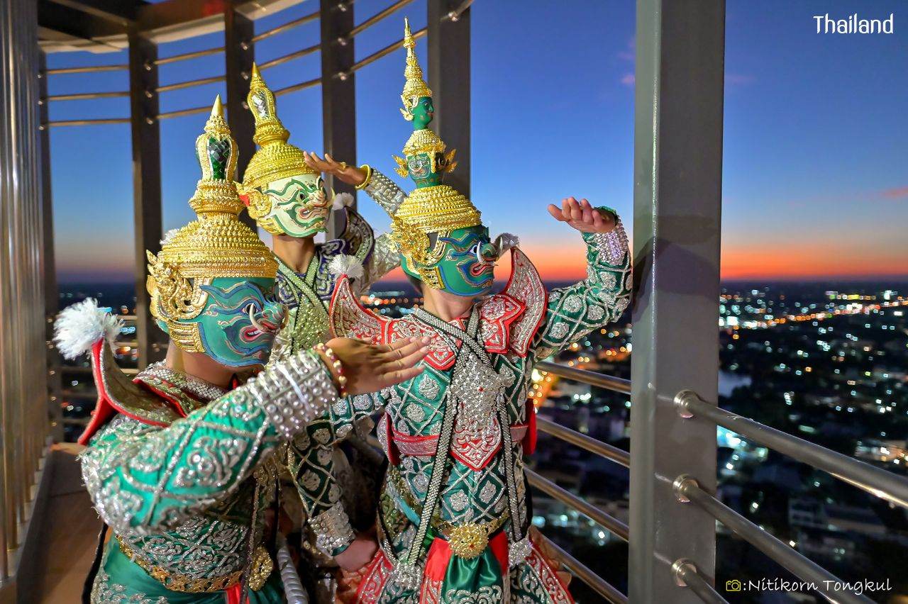 Khon on The Roi-Et Tower | THAILAND 🇹🇭