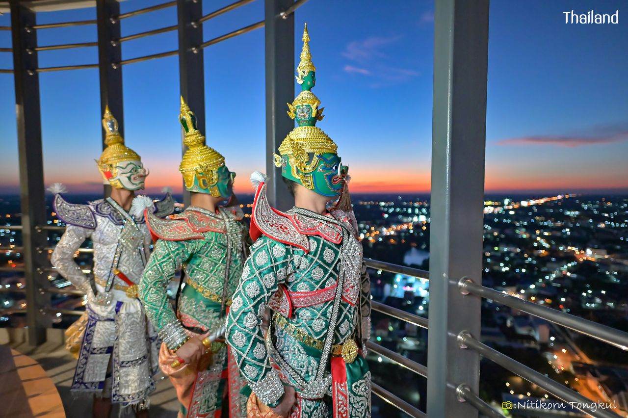 Khon on The Roi-Et Tower | THAILAND 🇹🇭