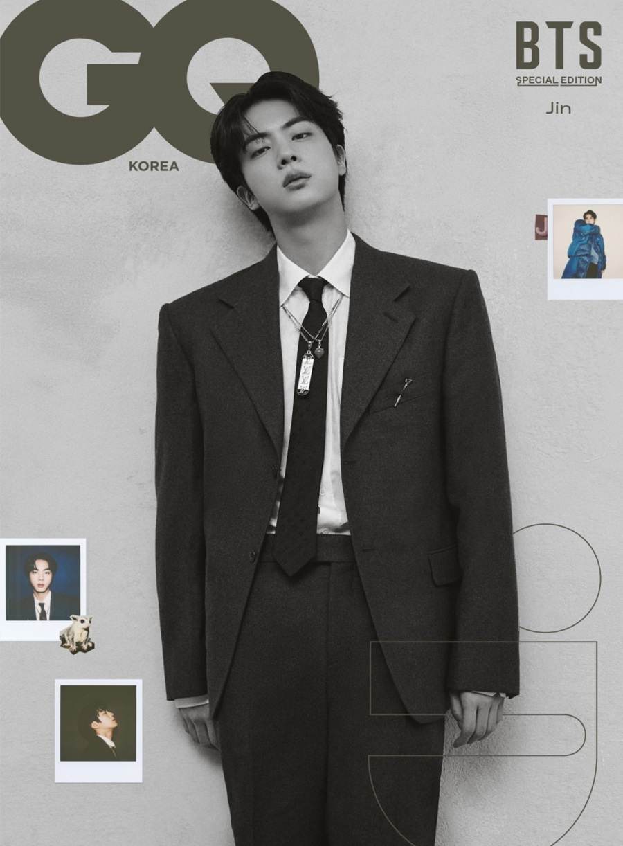 BTS Jin @ GQ Korea January 2022