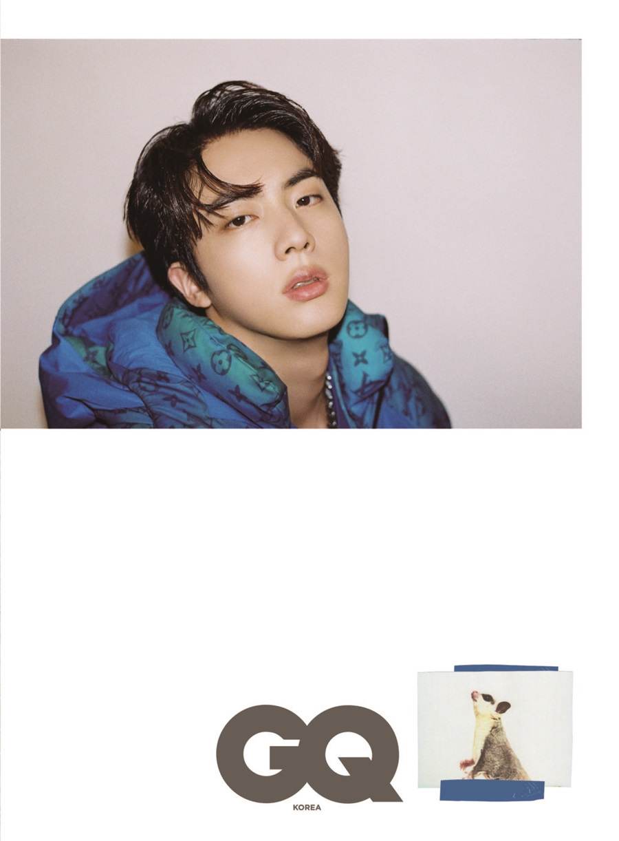 BTS Jin @ GQ Korea January 2022