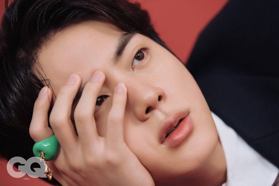 BTS Jin @ GQ Korea January 2022