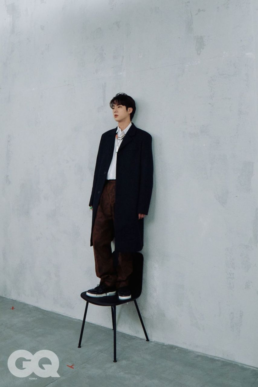 BTS Jin @ GQ Korea January 2022