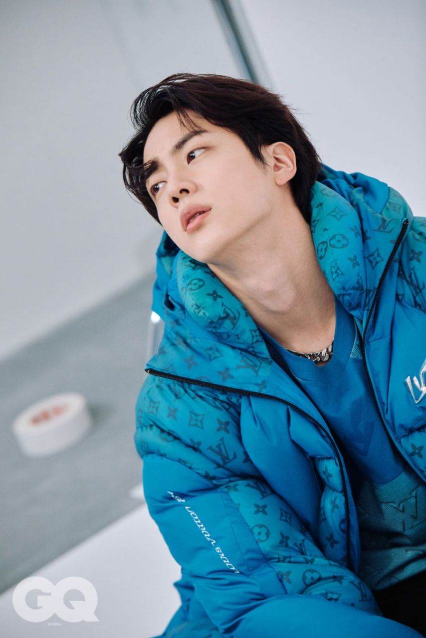 BTS Jin @ GQ Korea January 2022