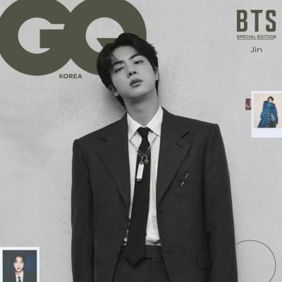 BTS Jin @ GQ Korea January 2022