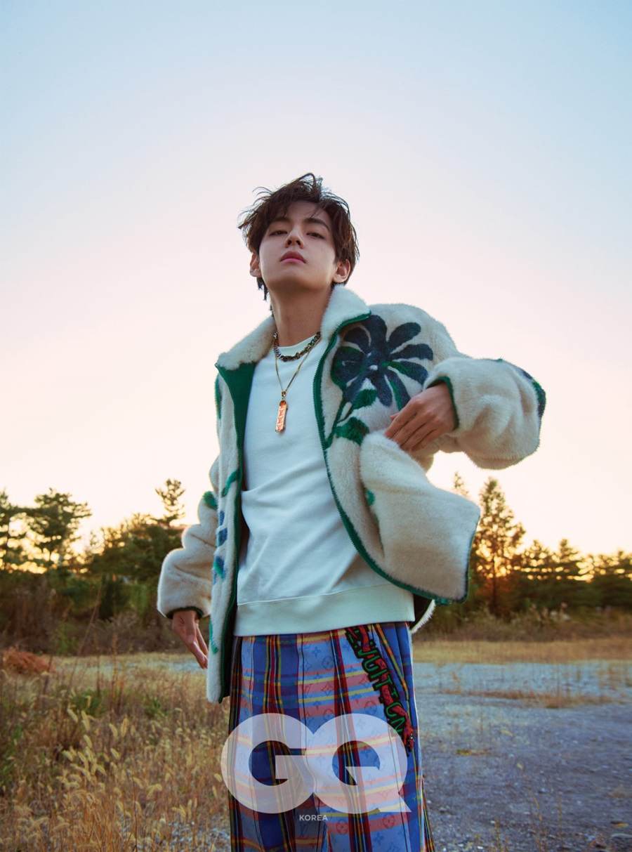 BTS V @ GQ Korea January 2022