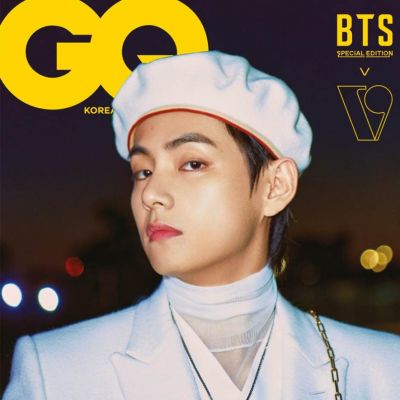 BTS V @ GQ Korea January 2022