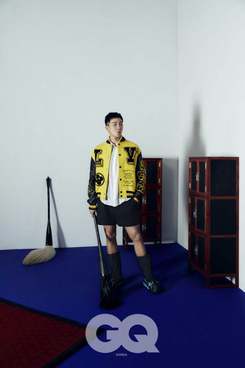 BTS RM @ GQ Korea January 2022