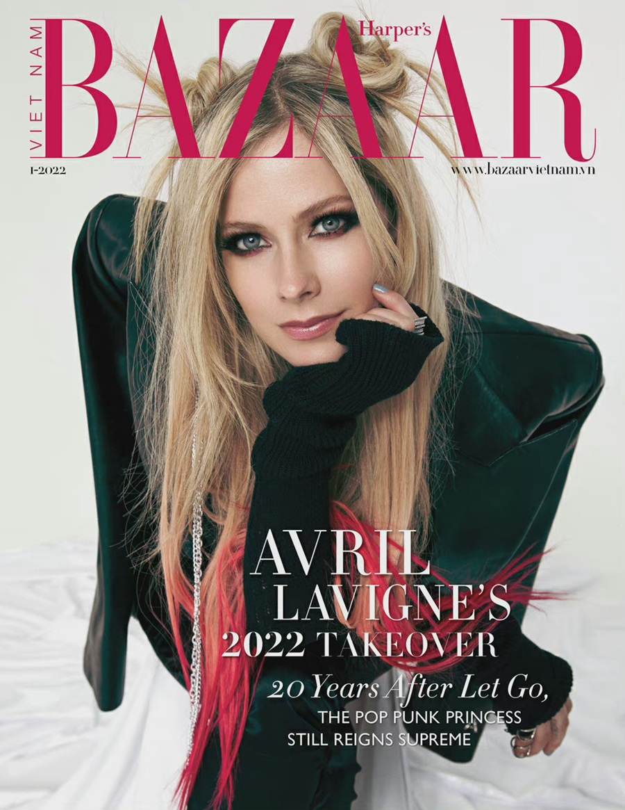 Avril Lavigne @ Harper's Bazaar Vietnam January 2022