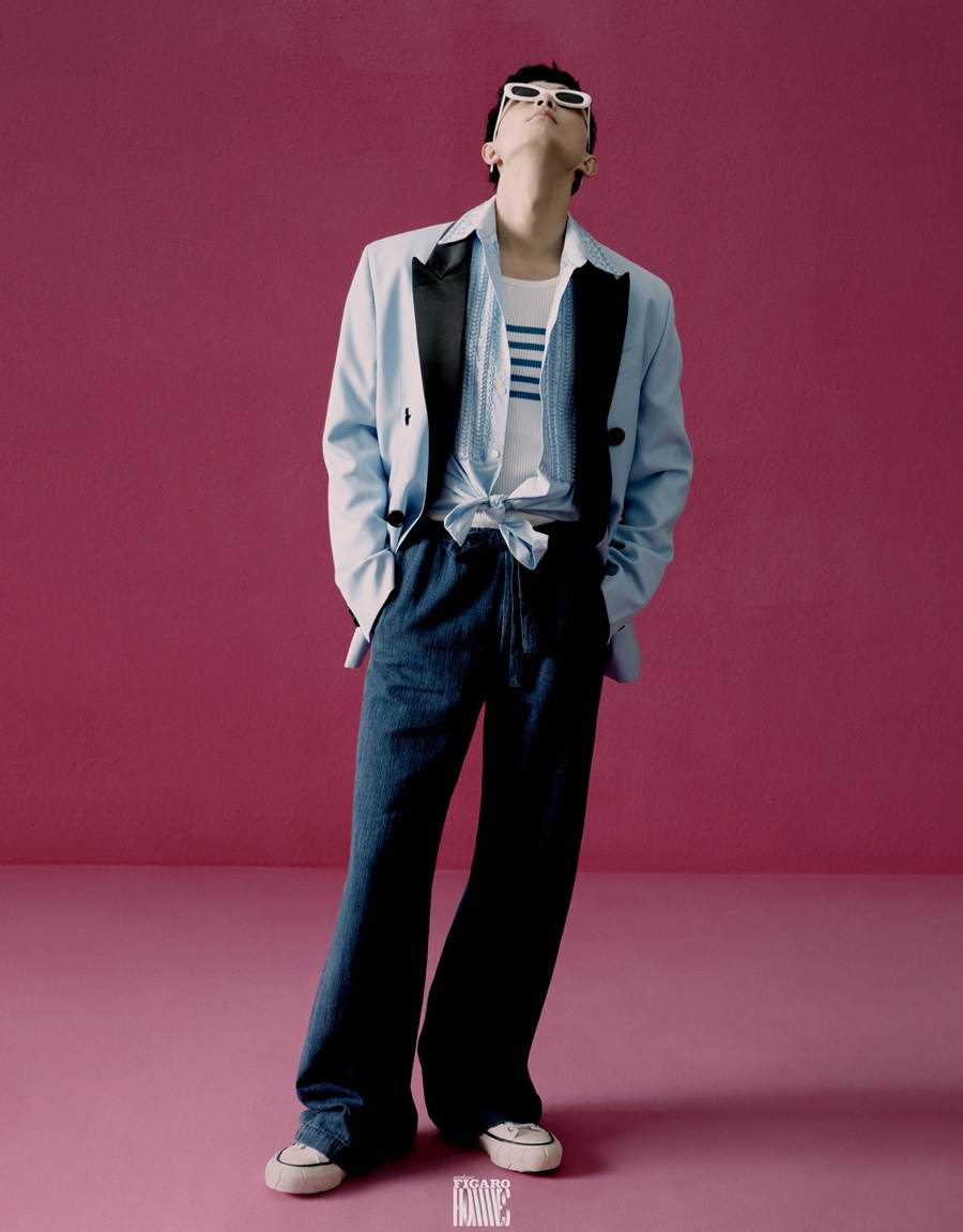 Wu Lei @ Madame Figaro Hommes China January 2022