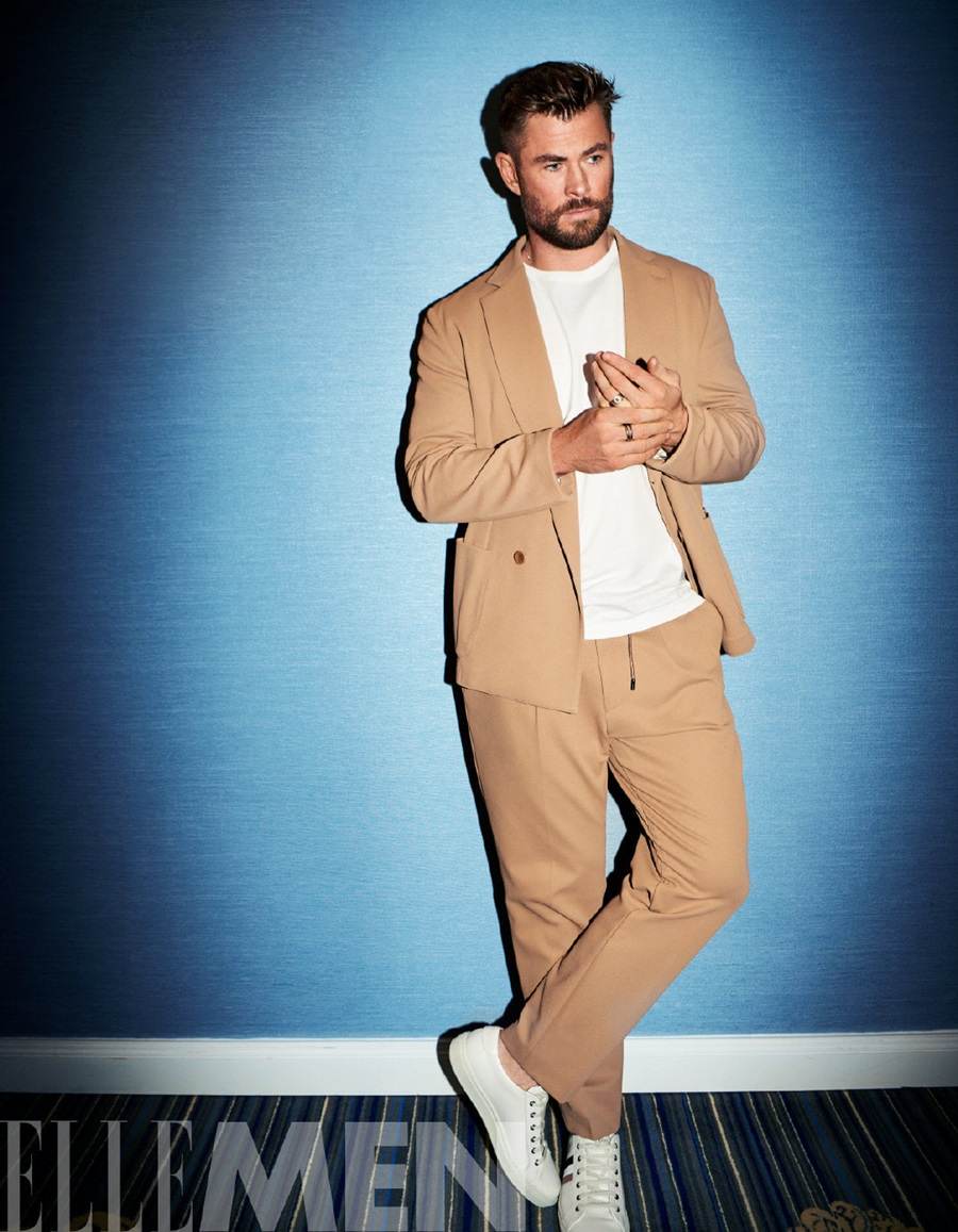 Chris Hemsworth @ ELLEMEN China February 2022