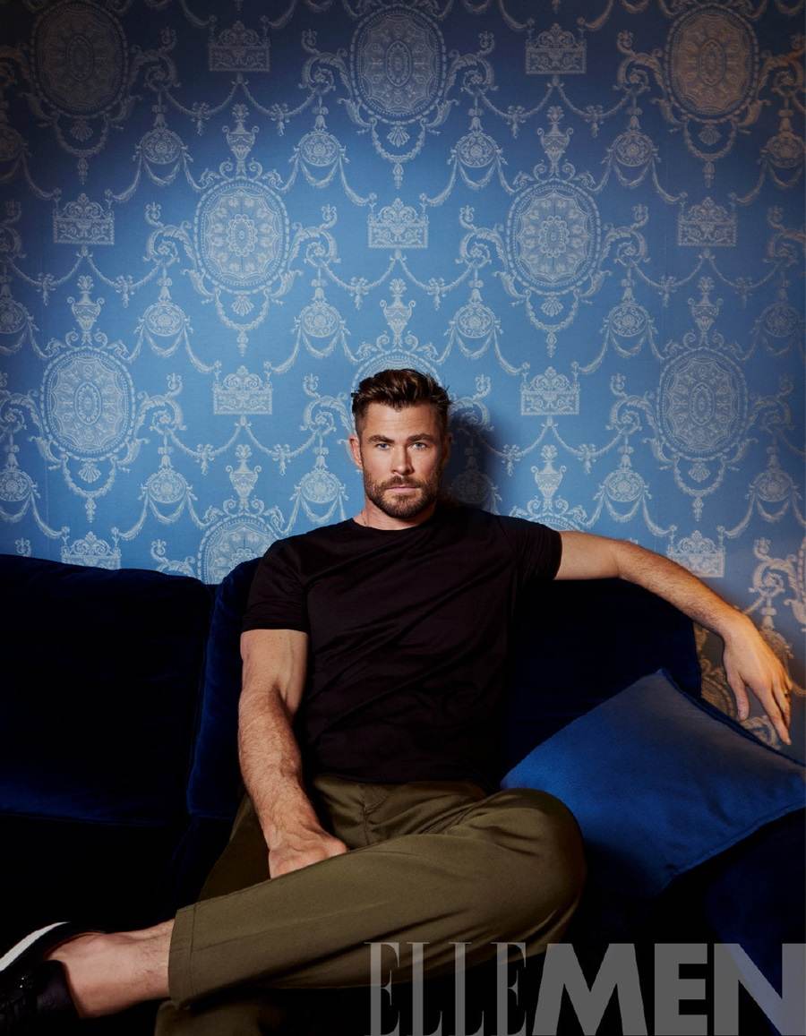 Chris Hemsworth @ ELLEMEN China February 2022