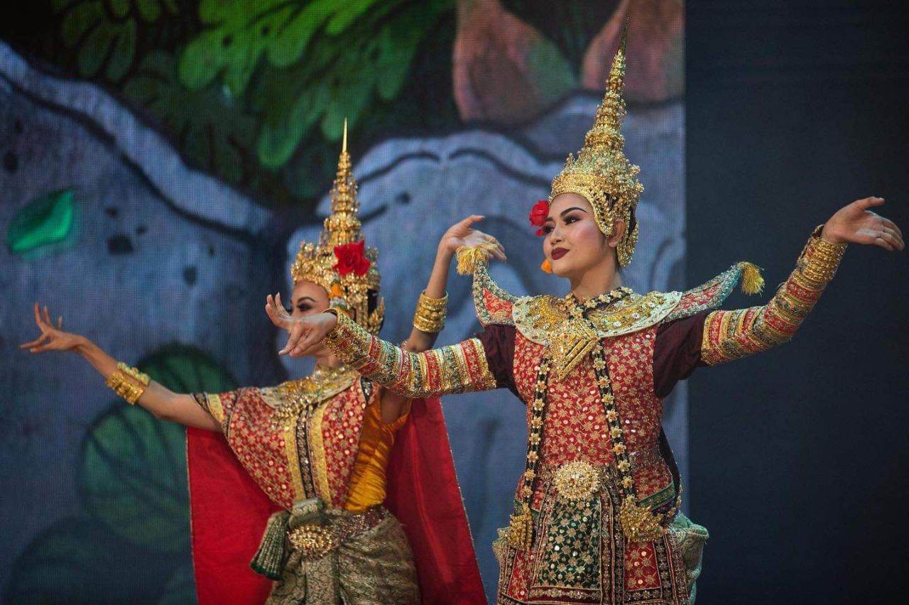 🇹🇭Khon Mask Dance Drama In Thailand #UNESCO