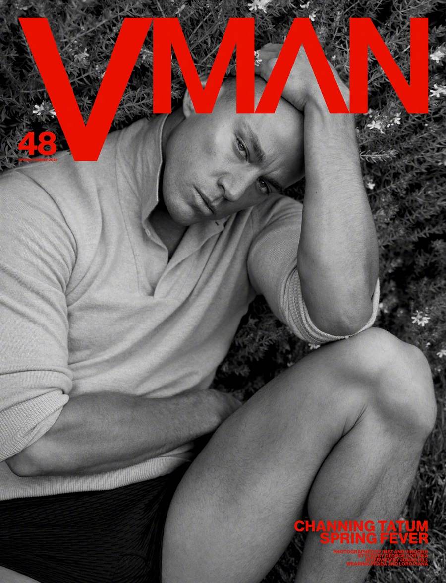 Channing Tatum @ VMAN Magazine S/S 2022