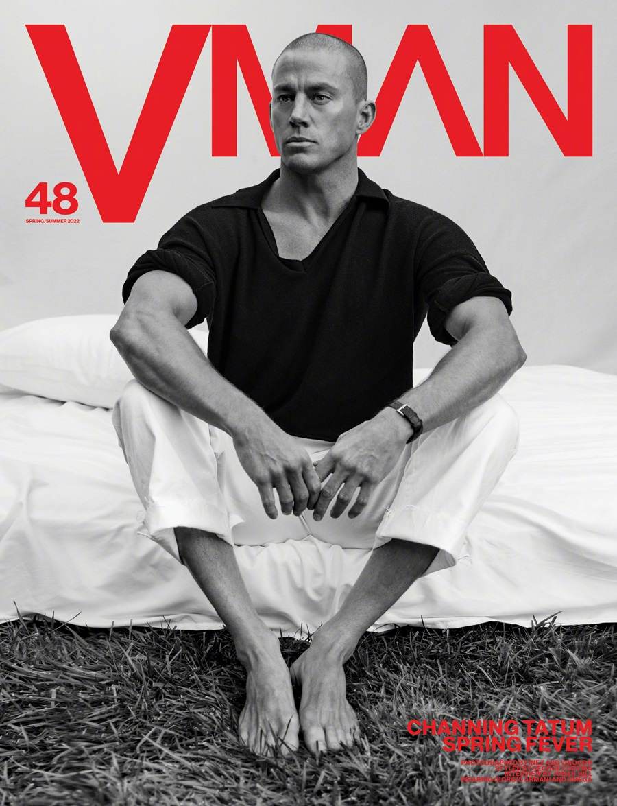 Channing Tatum @ VMAN Magazine S/S 2022