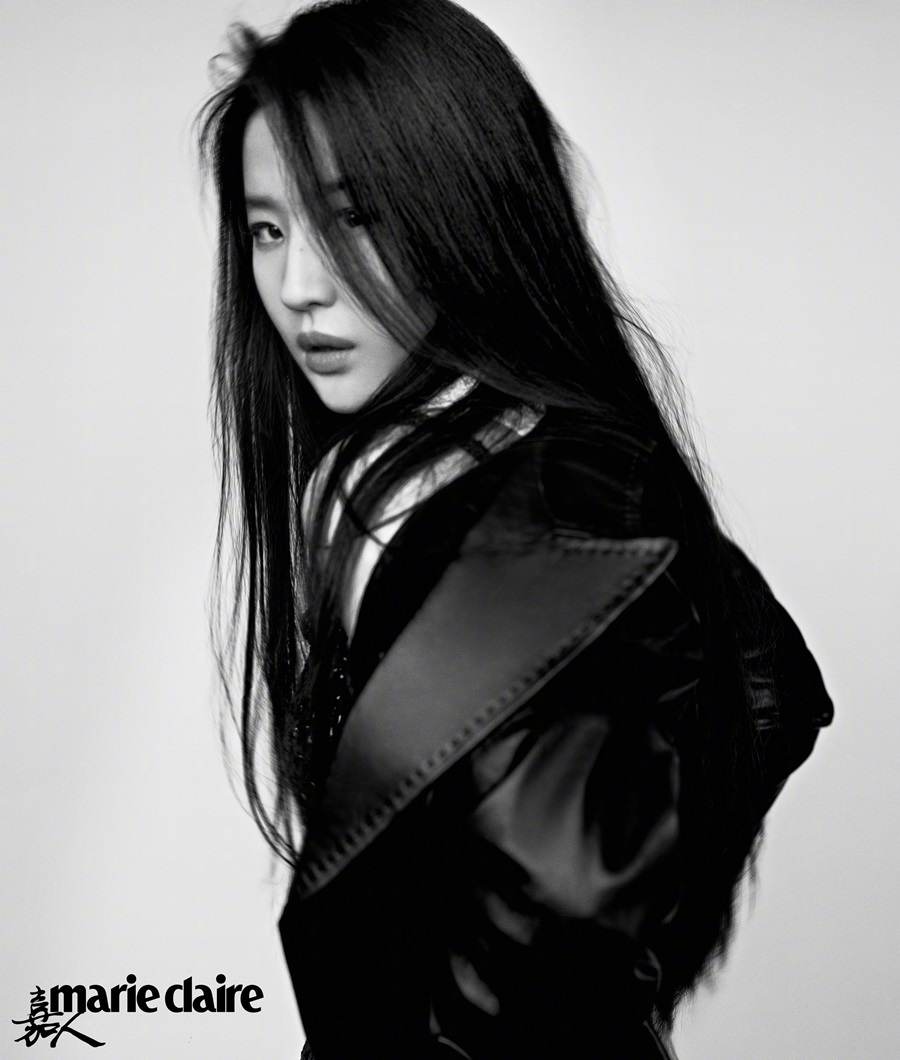 Louis Vuitton Ambassador Liu Yifei in Marie Claire China March