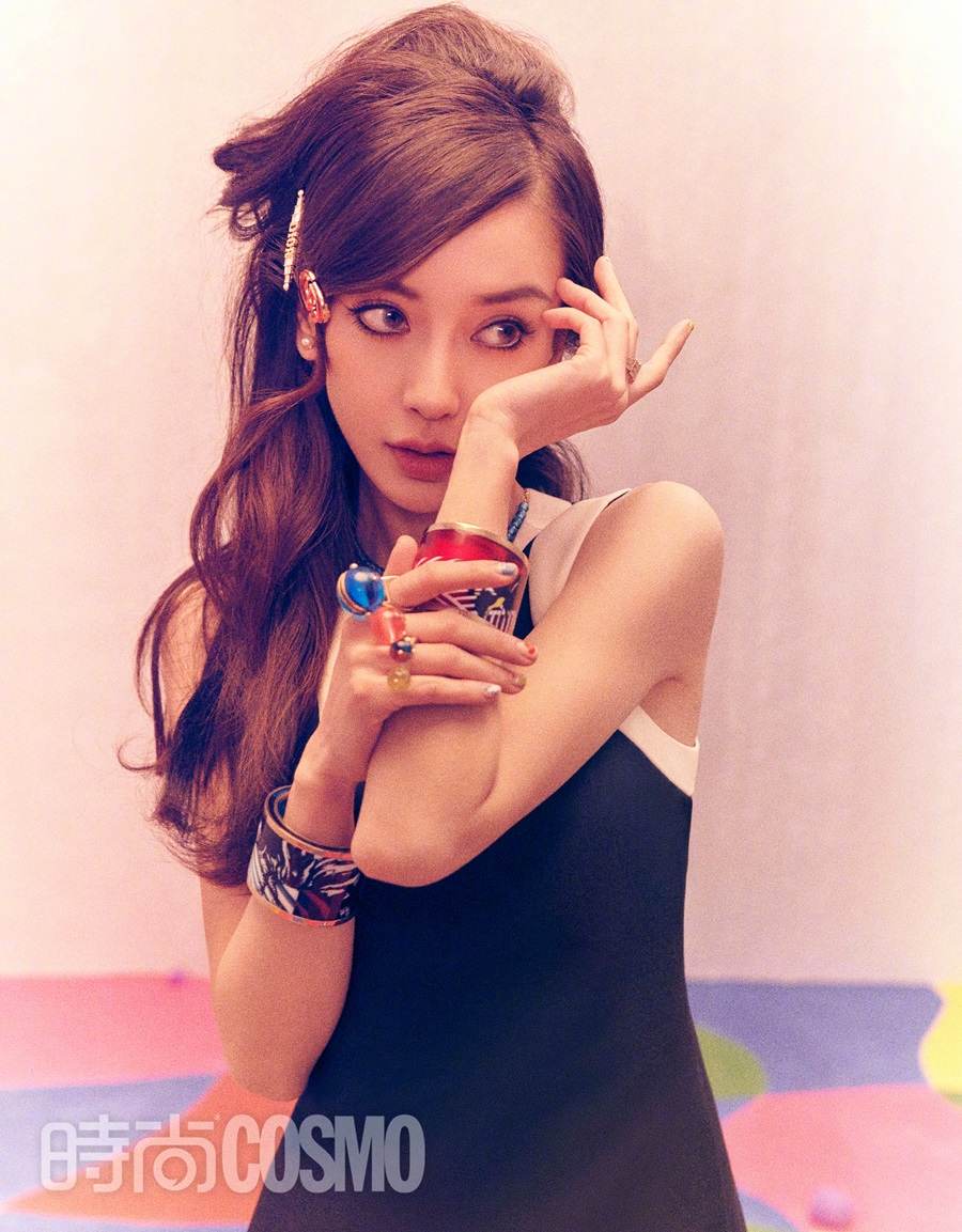 Angelababy @ Cosmopolitan China March 2022