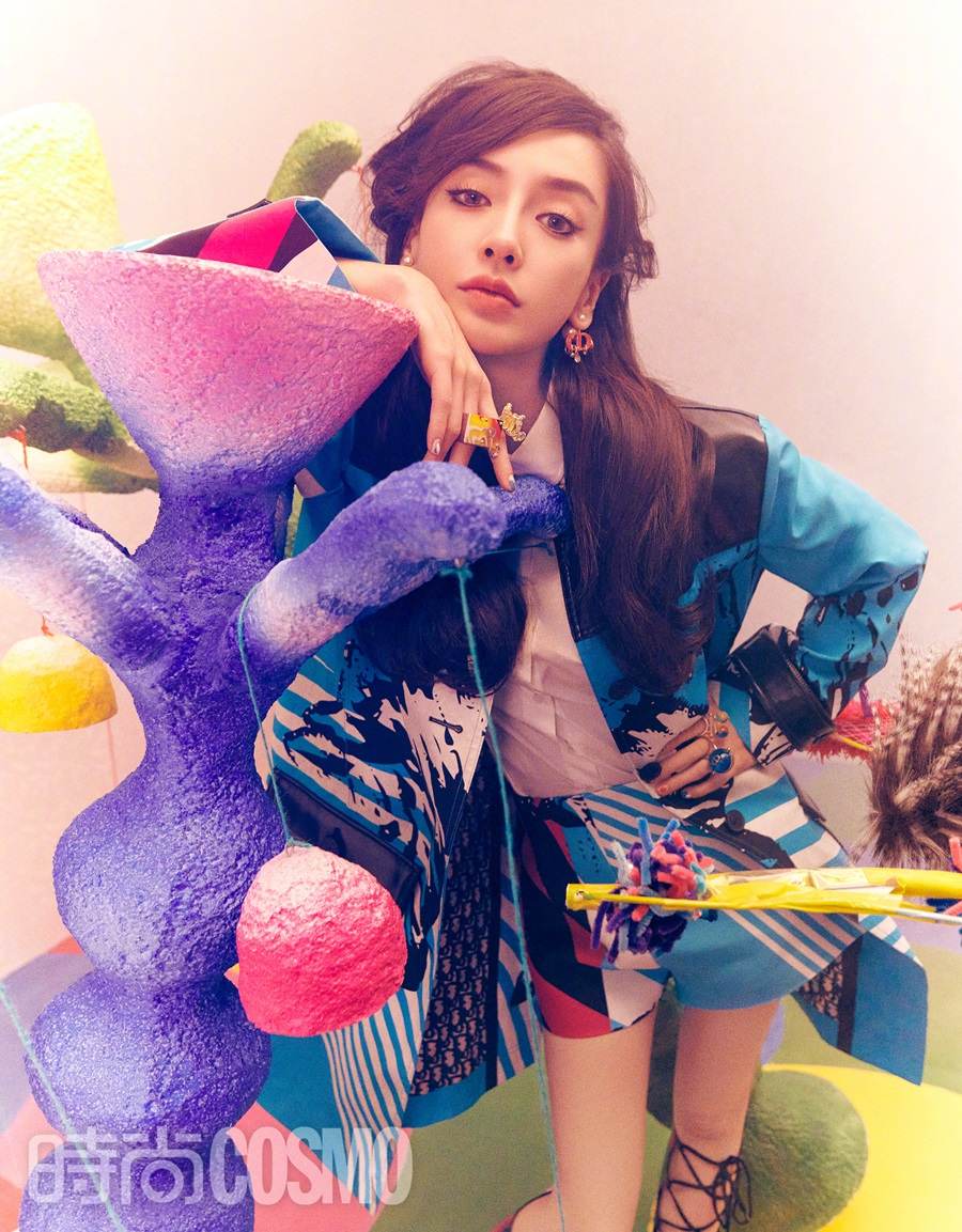 Angelababy @ Cosmopolitan China March 2022