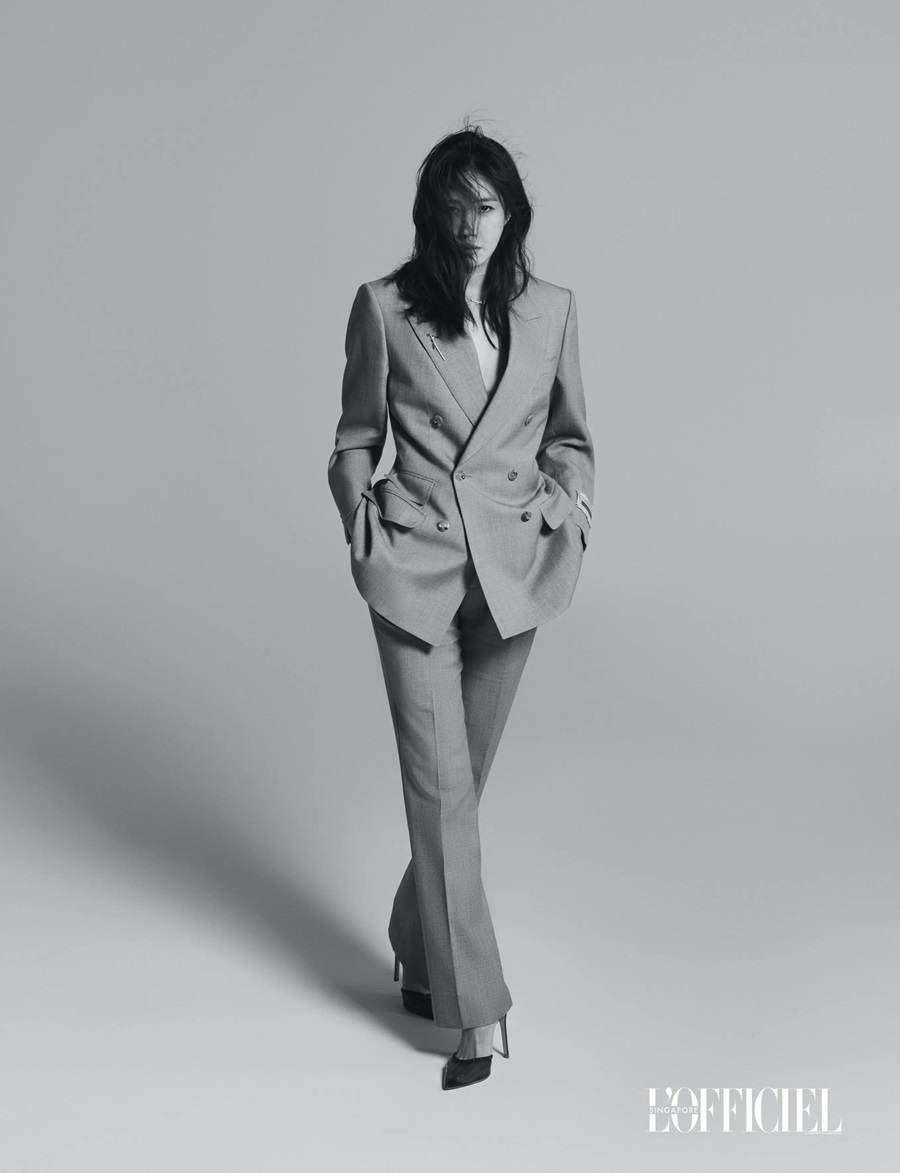 Lee Ji Ah @ L'Officiel Singapore February 2022