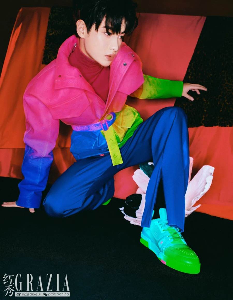 Huang Minghao @ Grazia China February 2022