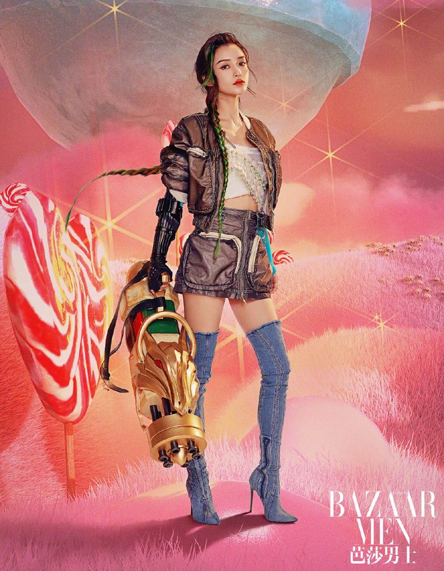 Angelababy @ Harper's Bazaar Men China February 2022