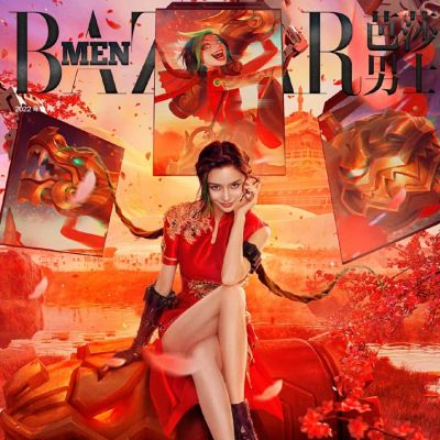 Angelababy @ Harper's Bazaar Men China February 2022