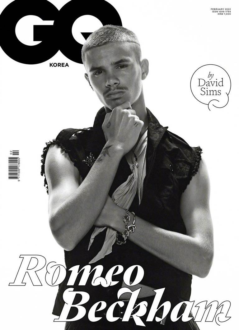 Romeo Beckham @ GQ Korea February 2022