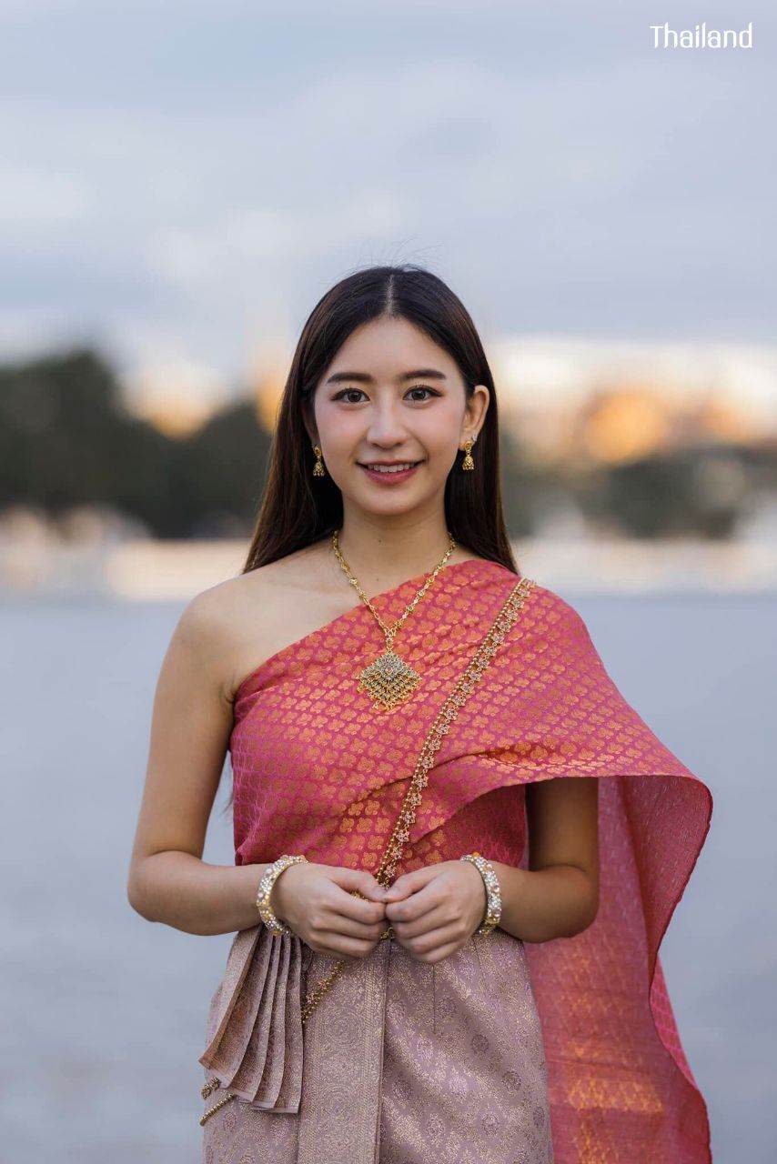 Radiant Lady in Thai National Costume | THAILAND 🇹🇭