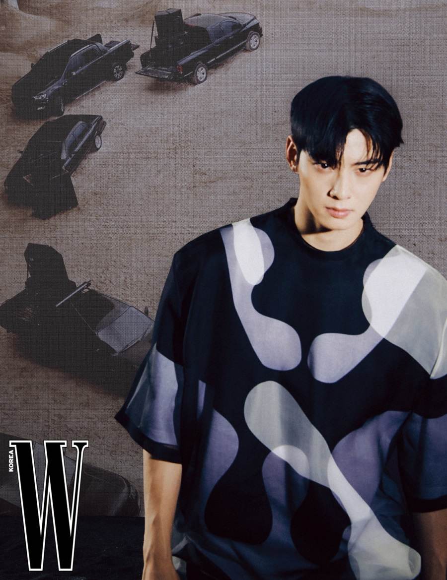 Cha Eun Woo @ W Korea March 2022