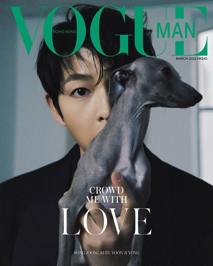 Song Joong ki @ Vogue Man HK March 2022