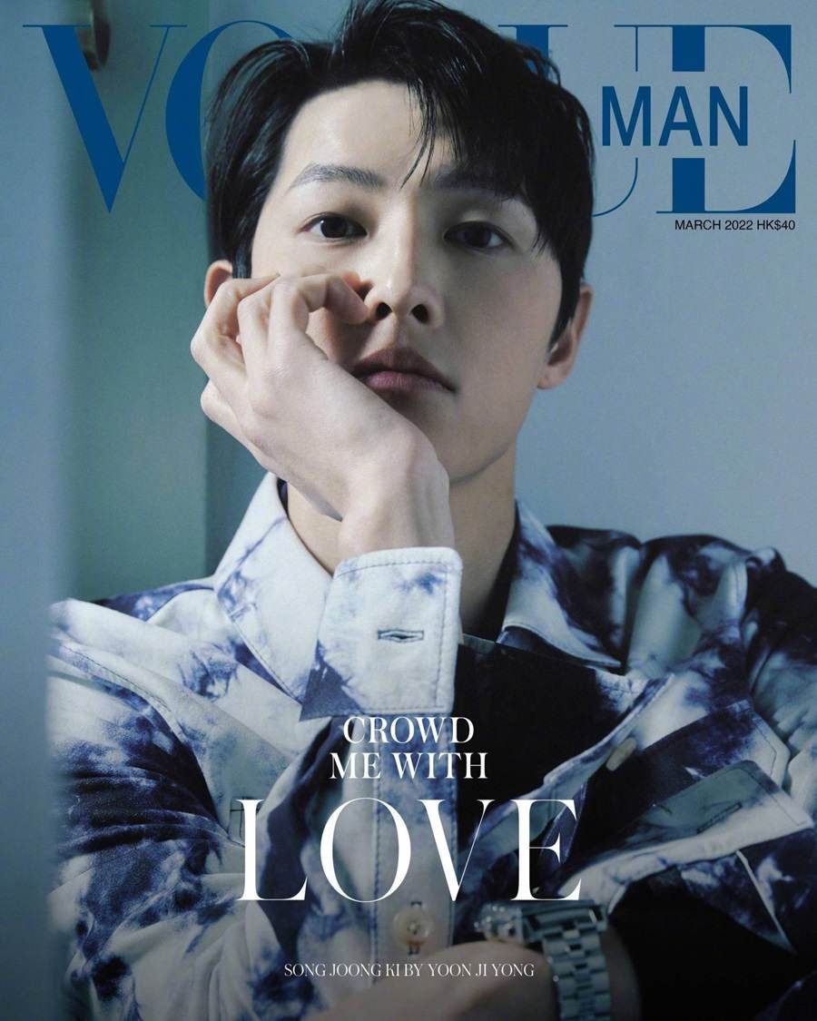 Song Joong ki @ Vogue Man HK March 2022