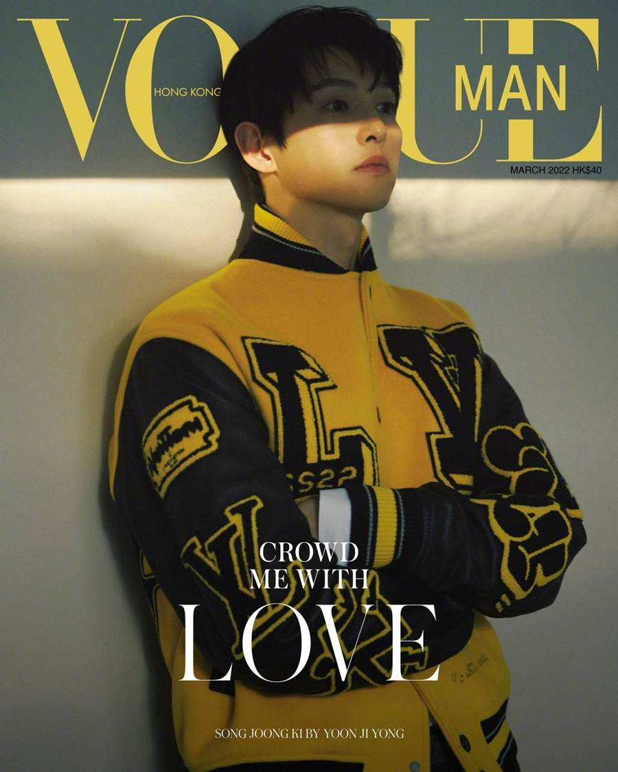 Song Joong ki @ Vogue Man HK March 2022