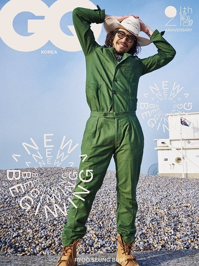 Ryoo Seung Bum @ GQ Korea March 2022