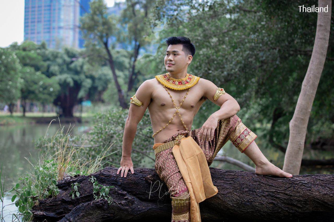 THAI GUY IN TRADITIONAL OUTFIT, and Loy Krathong Festival | THAILAND 🇹🇭