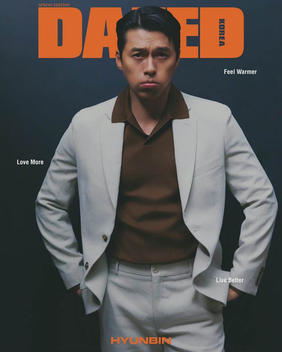 Hyun Bin @ Dazed Korea Spring 2022