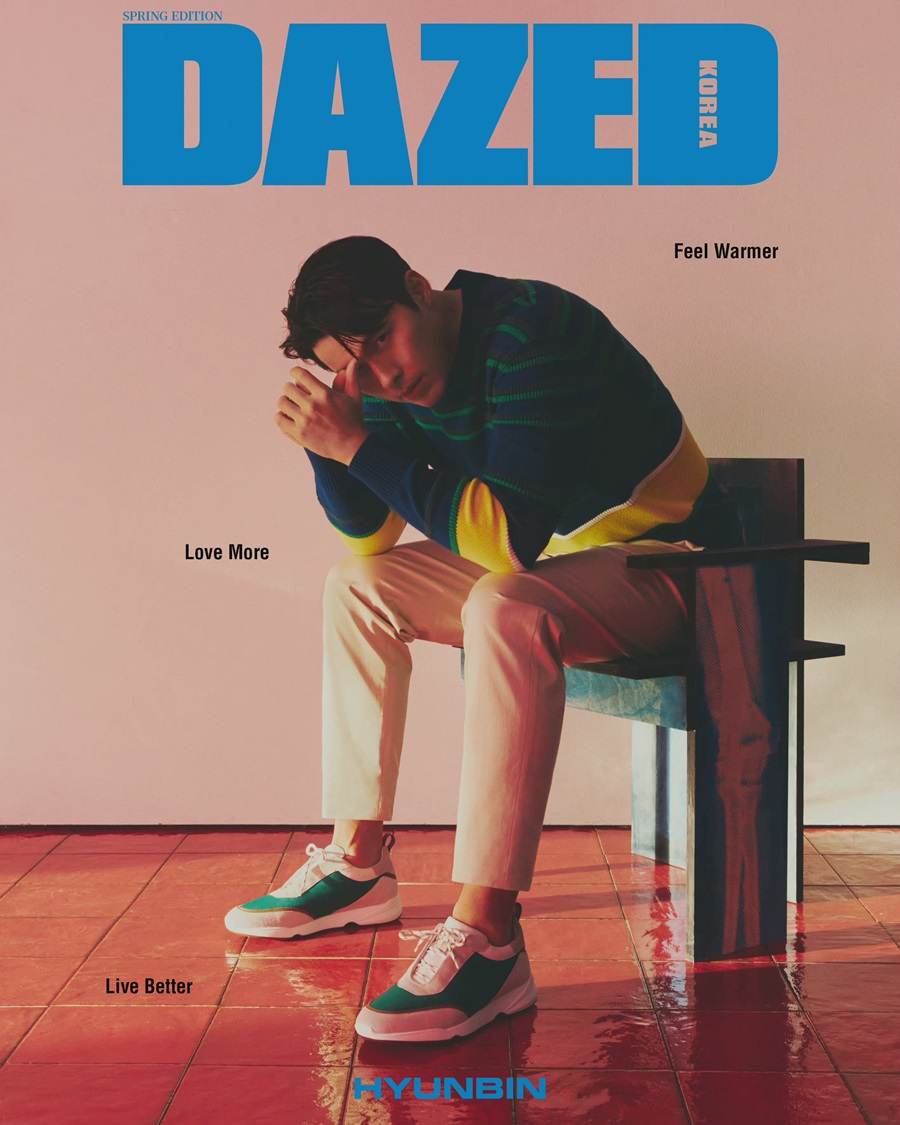 Hyun Bin @ Dazed Korea Spring 2022