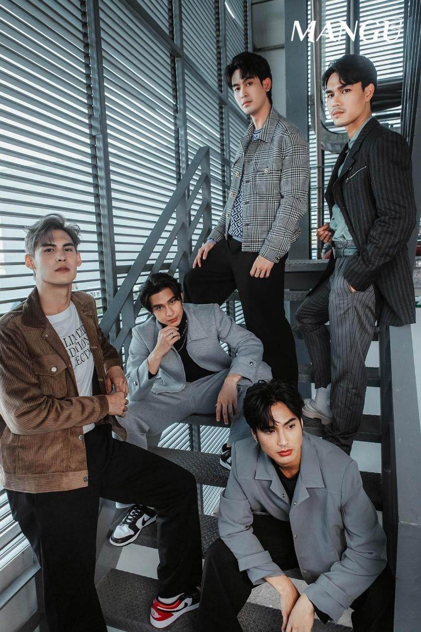 5 หนุ่ม จากละคร เสาร์ 5 @ ManGu Magazine issue 228 March 2022