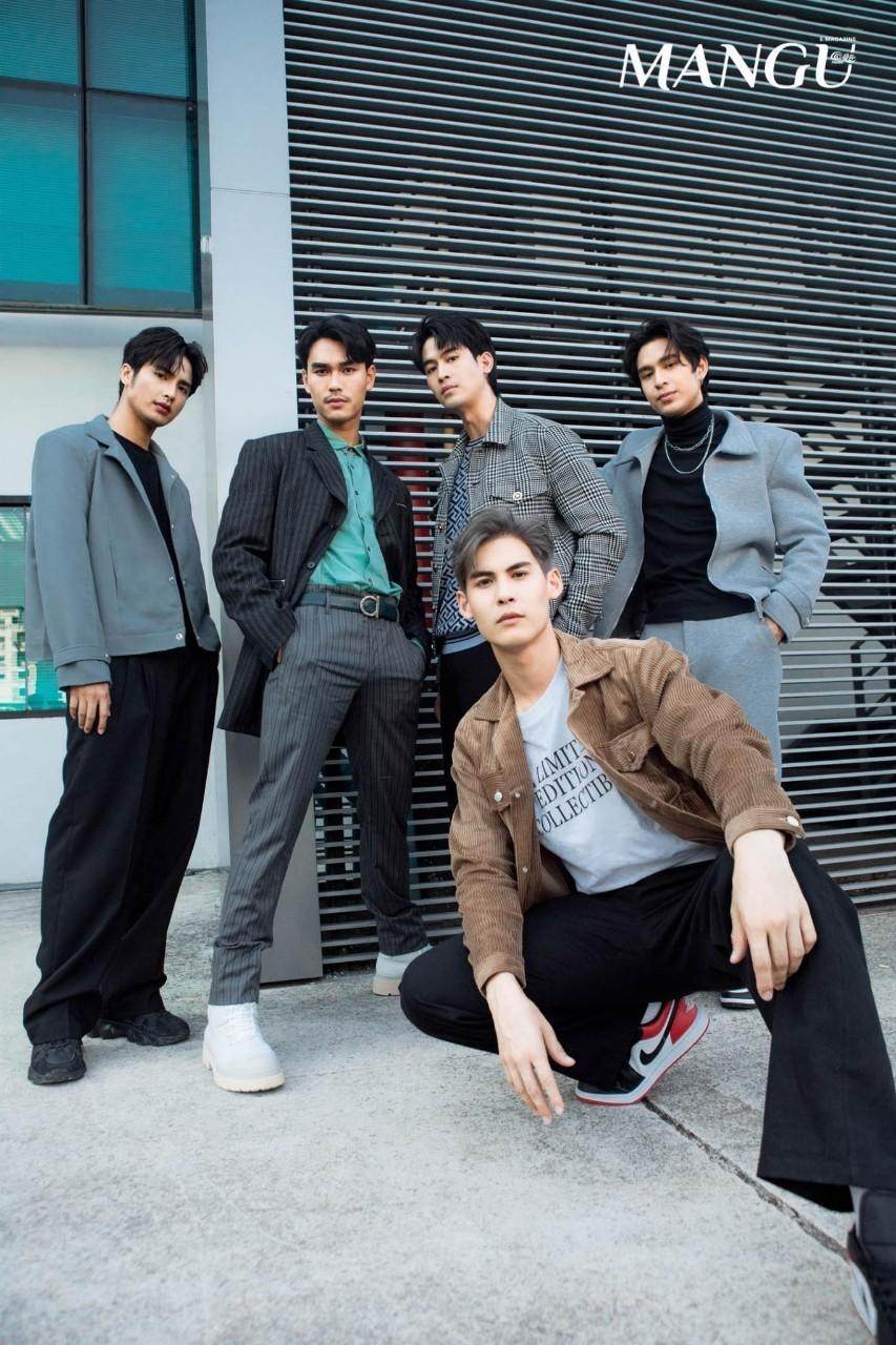 5 หนุ่ม จากละคร เสาร์ 5 @ ManGu Magazine issue 228 March 2022