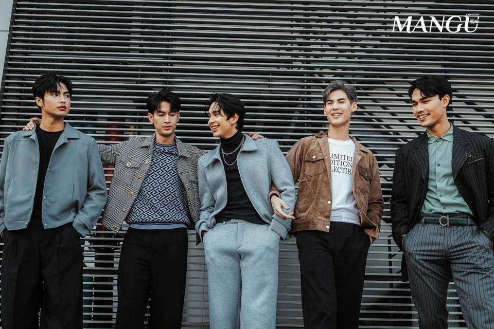 5 หนุ่ม จากละคร เสาร์ 5 @ ManGu Magazine issue 228 March 2022