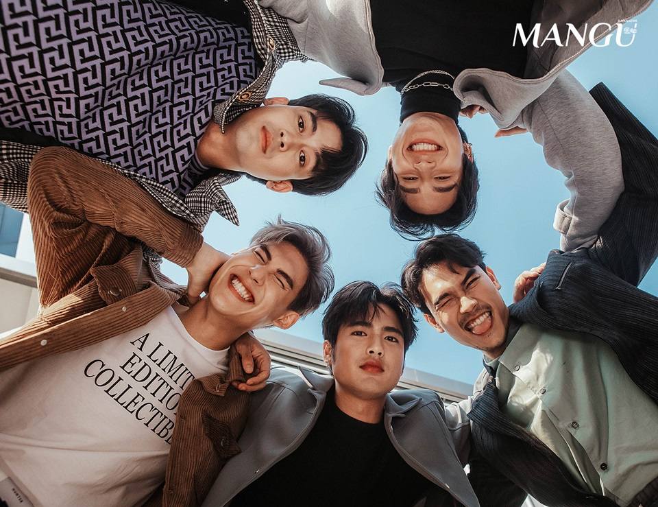 5 หนุ่ม จากละคร เสาร์ 5 @ ManGu Magazine issue 228 March 2022