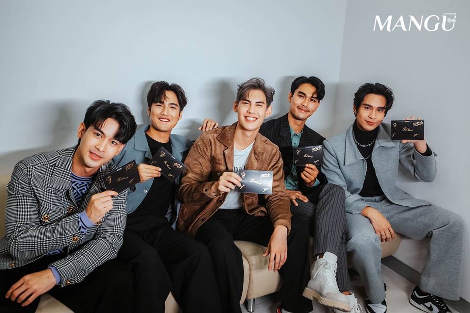 5 หนุ่ม จากละคร เสาร์ 5 @ ManGu Magazine issue 228 March 2022