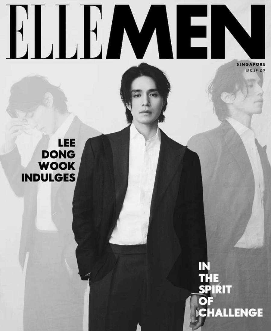 Lee Dong Wook @ ELLE MEN Singapore S/S 2022