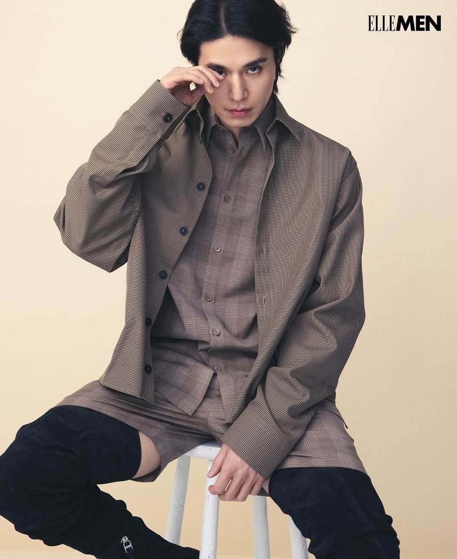 Lee Dong Wook @ ELLE MEN Singapore S/S 2022