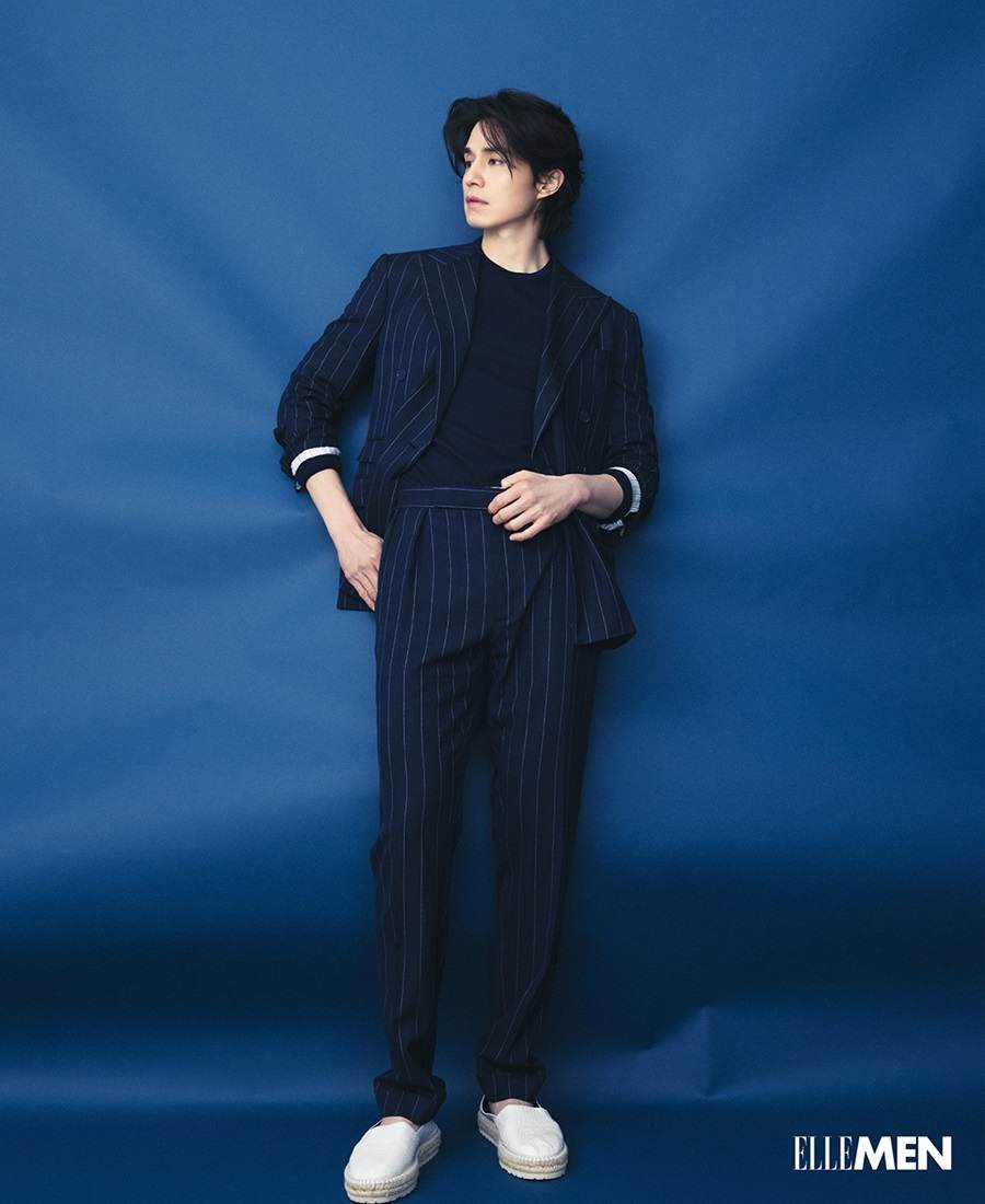 Lee Dong Wook @ ELLE MEN Singapore S/S 2022